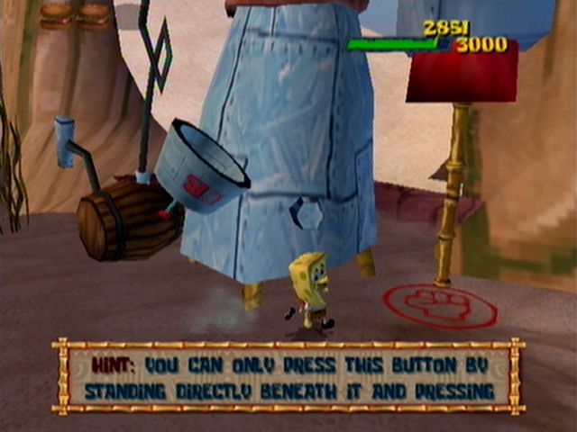 SpongeBob SquarePants & Friends Unite screenshot 2 for Gamecube
